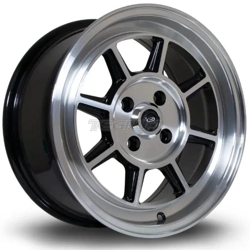 In Demand Rota BM8 Alloy Wheel 15x7 ET35 4x100 Gloss Black Polished Face 67.1mm