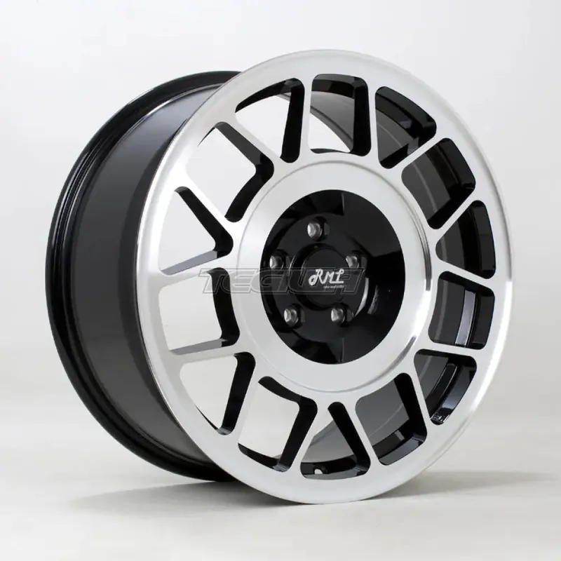 RML Snowflake Alloy Wheel 19x8.5 ET45 5x112 Gloss Black Polished Face Best Choice