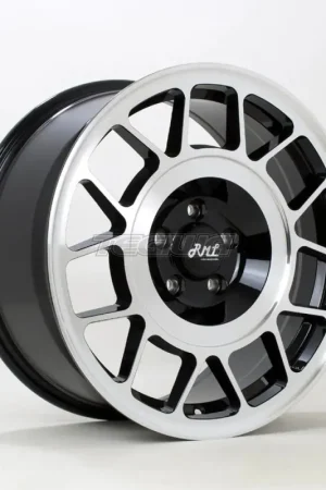 RML Snowflake Alloy Wheel 18x8.5 ET35 5x100 Gloss Black Polished Face Popular