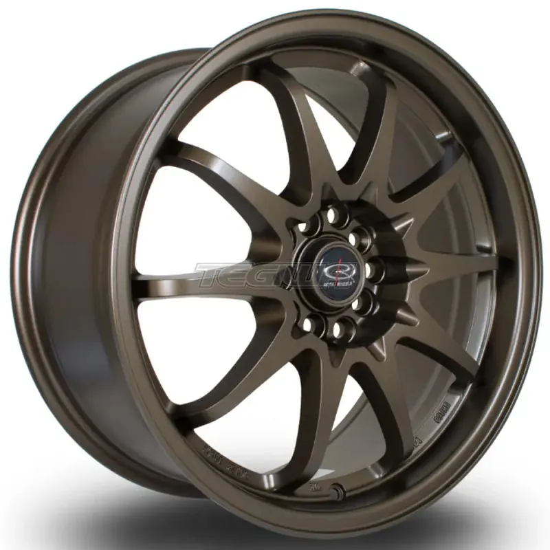 Rota Fighter Alloy Wheel 17x8 ET48 5x100,5x114 Matt Bronze 3 73mm CB No Minimum Order