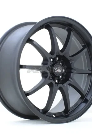Rota Fighter Alloy Wheel 18x8.5 ET44 5x100,5x114 Flat Black 2 73mm CB Money Back Guarantee