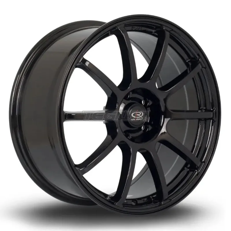 Premium Rota Force Alloy Wheel 18x8.5 ET45 5x112 Black 73mm CB