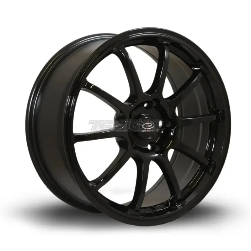Top Rated Rota Force Alloy Wheel 17x8 ET35 5x114 Black 73mm CB