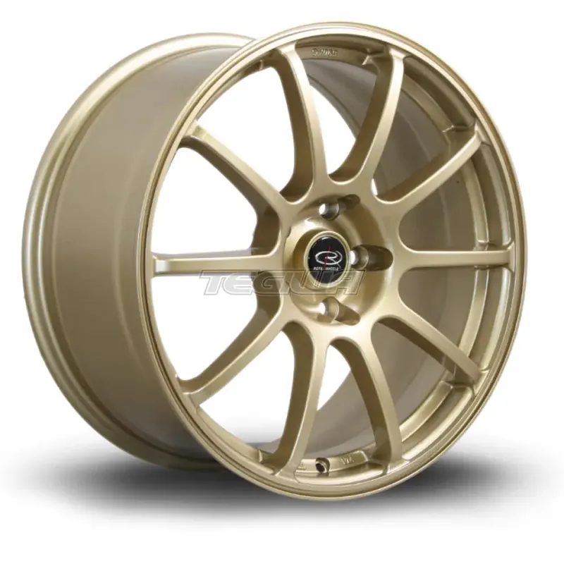 Latest Rota Force Alloy Wheel 18x8.5 ET48 5x100 Gold 73mm CB