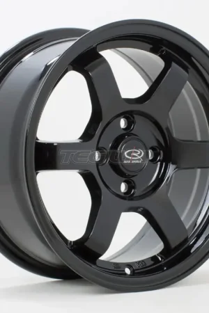 Original Rota Grid Alloy Wheel 15x7 ET40 4x100 Black 67.1mm CB