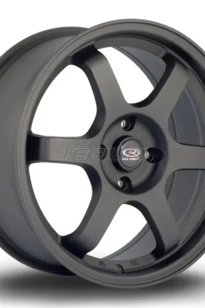 Authentic Rota Grid Alloy Wheel 17x7.5 ET45 4x100 Flat Black 2 67.1mm CB