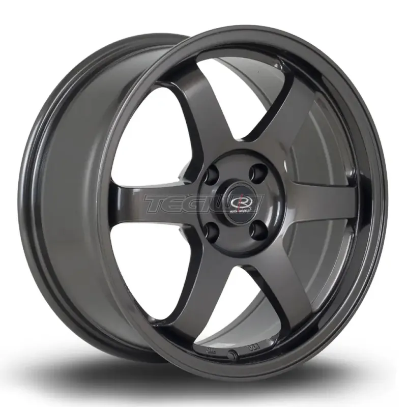 Deal Rota Grid Alloy Wheel 17x8 ET35 4x108 Gunmetal 73mm CB