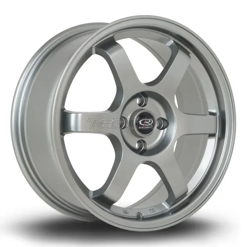 Markdown Rota Grid Alloy Wheel 17x7.5 ET25 4x108 Steelgrey 73mm CB
