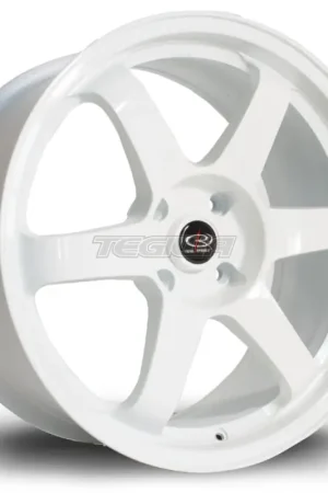 Rota Grid Alloy Wheel 18x8.5 ET42 5x108 White 73mm CB Bargain