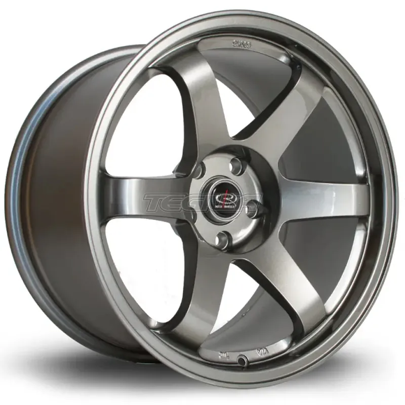 Worldwide Shipping Rota Grid Alloy Wheel 18x9.5 ET30 5x114 Steelgrey 73mm CB