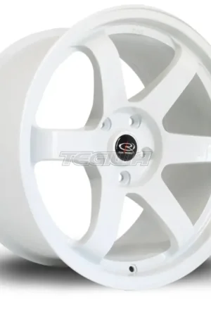 Rota Grid Alloy Wheel 18x9.5 ET30 5x114 White 73mm CB Price Drop