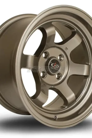 Rota Grid Max Alloy Wheel 15x8 ET0 4x100 Bronze 67.1mm CB Authentic