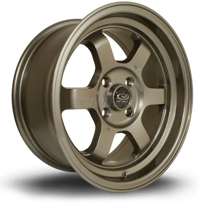 Latest Rota Grid-V Alloy Wheel 15x7 ET20 4x100 Bronze 67.1mm CB