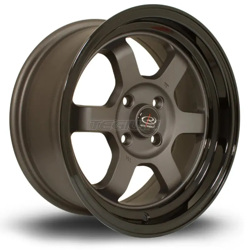 Warranty Included Rota Grid-V Alloy Wheel 15x7 ET20 4x100 Flat Gunmetal 67.1mm CB