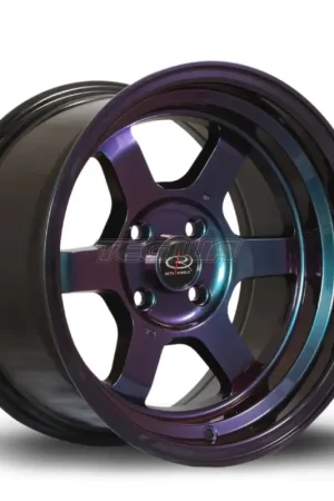 Same Day Shipping Rota Grid-V Alloy Wheel 15x8 ET0 4x100 Neo Chrome 67.1mm CB