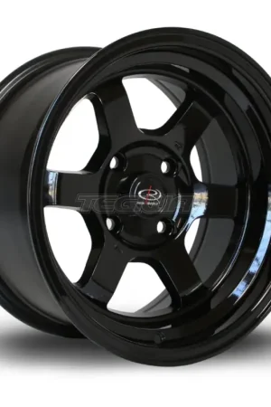 Rota Grid-V Alloy Wheel 15x8 ET0 4x114 Black 73mm CB Crafted