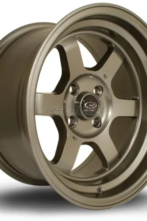 Rota Grid-V Alloy Wheel 15x8 ET0 4x100 Bronze 67.1mm CB Handmade