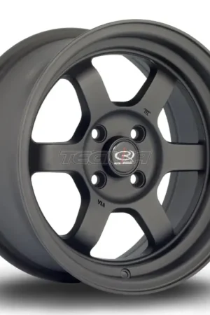 Rota Grid-V Alloy Wheel 15x7 ET20 4x100 Flat Black 2 67.1mm CB Hassle-Free Returns