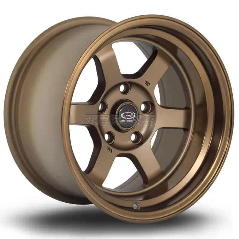 Editor’s Pick Rota Grid-V Alloy Wheel 15x9 ET0 5x114 Speed Bronze 73mm CB