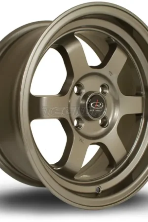 Price Drop Rota Grid-V Alloy Wheel 15x7 ET20 4x108 Bronze 73mm CB