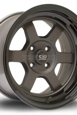 Rota Grid-V Alloy Wheel 15x8 ET0 4x100 Flat Gunmetal 67.1mm CB Time-Limited