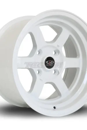 Professional Grade Rota Grid-V Alloy Wheel 15x8 ET0 4x114 White 73mm CB