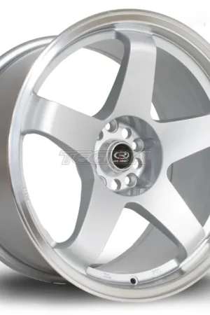 Viral Rota GTR Alloy Wheel 18x9.5 ET12 5x114 Silver Polished Lip 73mm CB