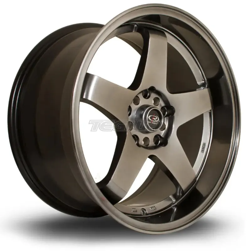 Hot Deal Rota GTR-D Alloy Wheel 18x10 ET12 5x114 Hyper Black 73mm CB