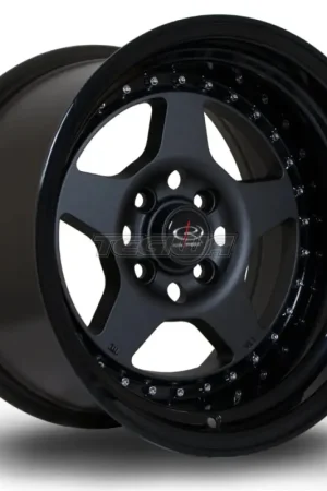 Rota Kyusha Alloy Wheel 15x9 ET0 4x100 Flat Gunmetal Black Lip 67.1mm Original