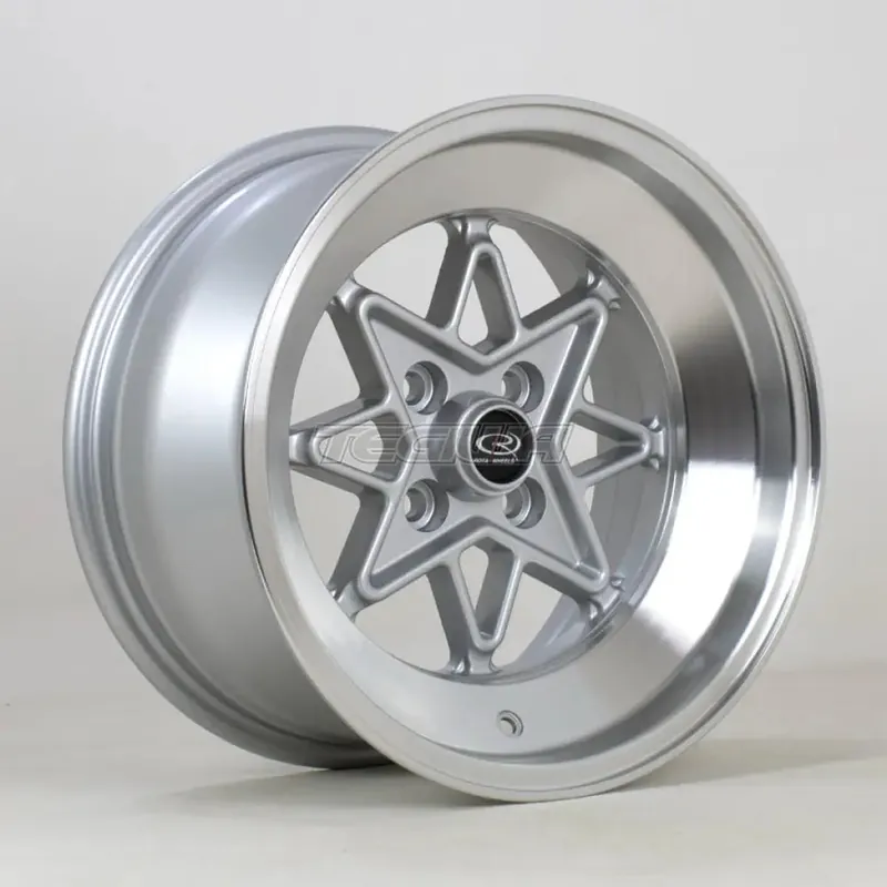 Deal Rota Hachi Alloy Wheel 15x8 ET0 4x100 Silver Polished Lip 67.1mm CB
