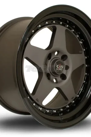 Free Delivery Rota Kyusha Alloy Wheel 17x9 ET20 4x108,4x100 Flat Gunmetal Black Lip