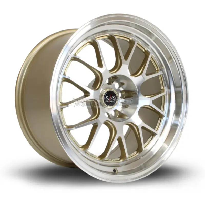 Rota MXR Alloy Wheel 18x10 ET12 5x114 Gold Polished Face 73mm CB Worldwide Shipping