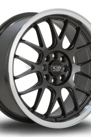 Limited Offer Rota MXR Alloy Wheel 17x7.5 ET40 4x108,4x100 Gunmetal Polished Lip 73m