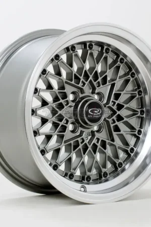 Rota OSMesh Alloy Wheel 15x8 ET20 4x100 Steelgrey Polished Lip 67.1mm Affordable