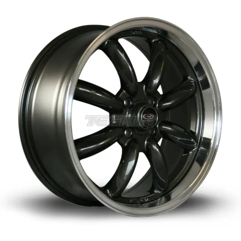 Hassle-Free Returns Rota RB Alloy Wheel 17x7.5 ET45 4x100 Gunmetal Polished Lip 67.1mm CB