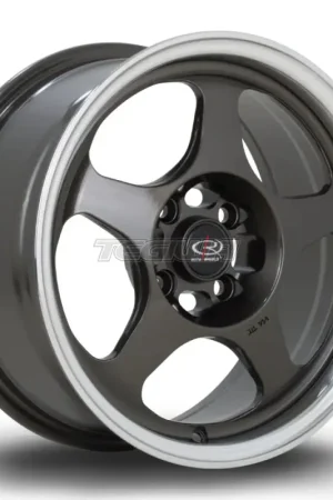 Rota Slip Alloy Wheel 15x7 ET28 4x100 Gunmetal Polished Lip 67.1mm CB Price Cut