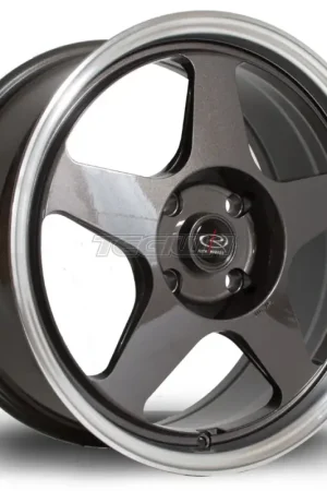 Rota Slip Alloy Wheel 17x7.5 ET45 4x100 Gunmetal Polished Lip 67.1mm C Latest