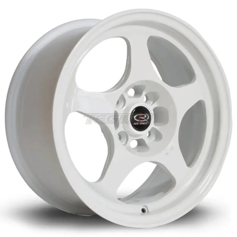 Rota Slip Alloy Wheel 15x7 ET40 4x100 White 67.1mm CB Limited Offer