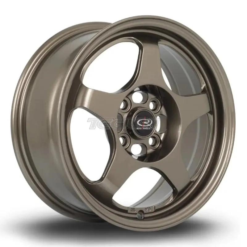Reduced Price Rota Slipstream FF10 Alloy Wheel 15x6.5 ET35 4x100 Bronze 67.1mm CB