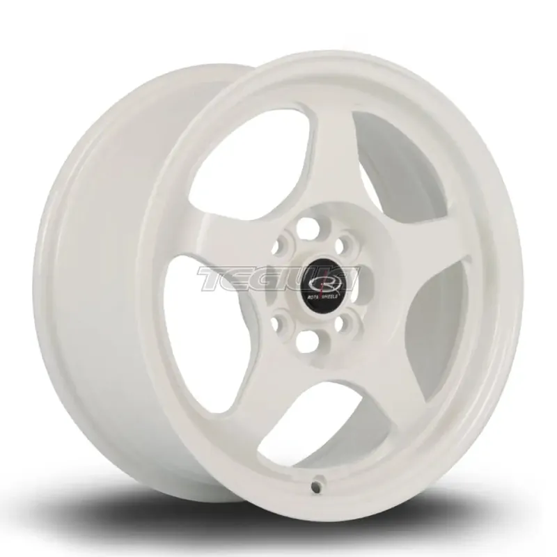 Rota Slipstream FF10 Alloy Wheel 15x6.5 ET35 4x100 White 67.1mm CB Original
