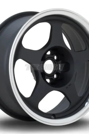 Rota Slip S1 Alloy Wheel 15x6.5 ET7 4x95 Flat Black Polished Lip 56.7m Last Chance