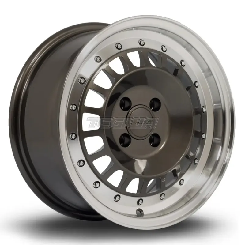 Limited Time Rota Speciale Alloy Wheel 15x7 ET20 4x100 Gunmetal Polished Lip 67.1mm