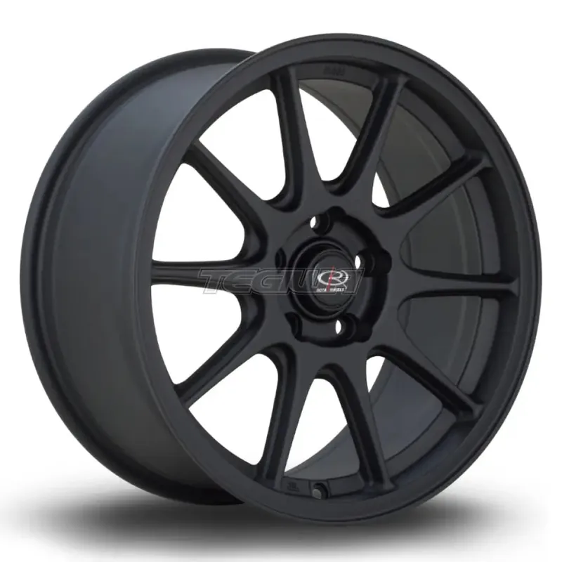 Discount Rota Strike Alloy Wheel 17x8 ET42 5x114 Flat Black 2 73mm CB