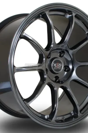 Top Rated Rota SS10 Alloy Wheel 18x9.5 ET38 5x114 Hyper Black 73mm CB