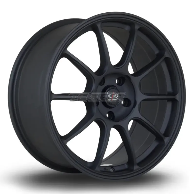 Rota SS10 Alloy Wheel 18x8.5 ET44 5x114 Flat Black 2 73mm CB Buy Direct