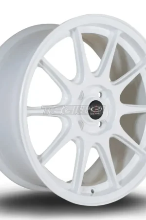 In Demand Rota Strike Alloy Wheel 17x7.5 ET40 4x108 White 67.1mm CB