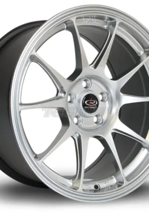 Rota Titan Alloy Wheel 17x9 ET42 5x100 Hyper Silver 73mm CB Modern