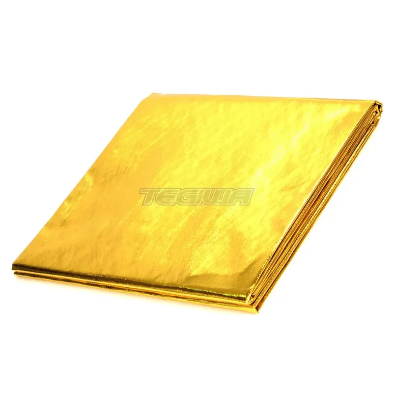 Luxury Exoracing Gold and Silver Heat Reflective Sheet 1m x 1.2m