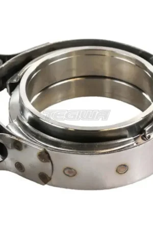 Budget Exoracing Stainless Steel V-Band Clamp With Flanges