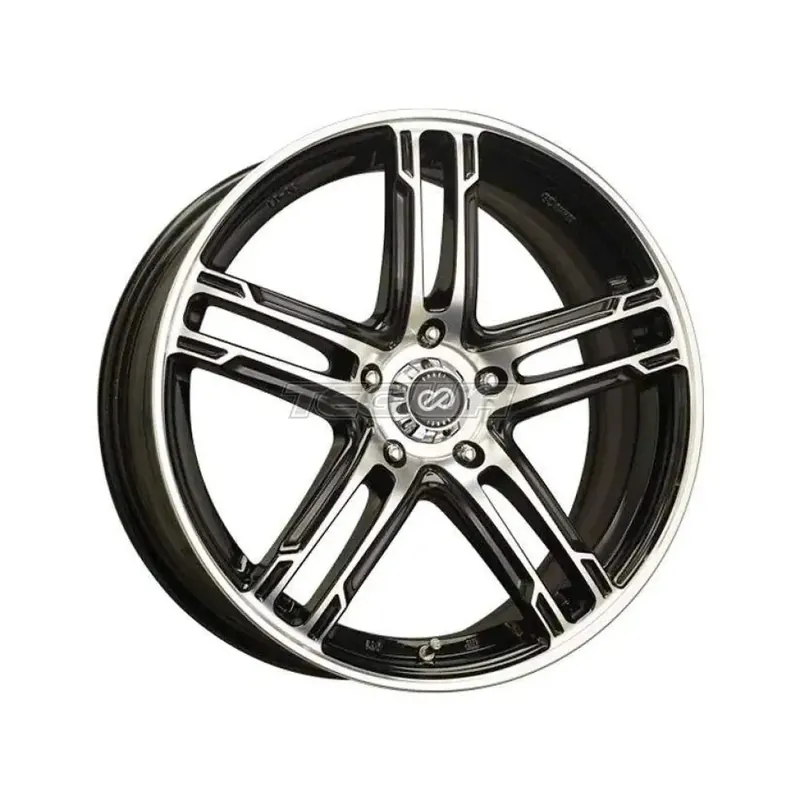 Enkei FD-05 Alloy Wheel 16x7 ET38 5x114.3 Black Machined 72.6mm CB Luxury